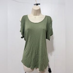 Mudd Sage Green Short Sleeve Top